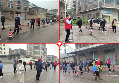 “疫”不容辞||6686体育科技志愿者协助开展全员大规模核酸检测工作